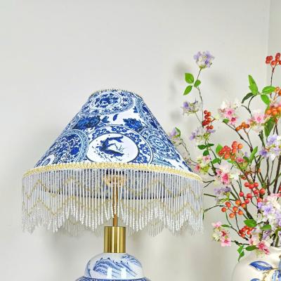 ĐÈN BÀN TRANG TRÍ PHÒNG KHÁCH CAO CẤP MEN XANH